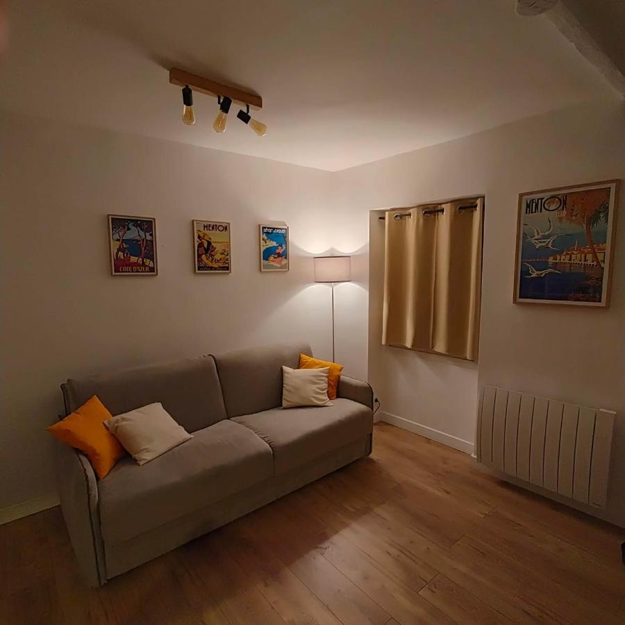 Joli Studio Dans Le Coeur De Menton Eksteriør bilde
